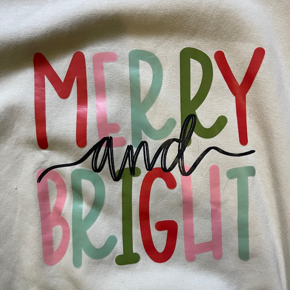 Merry and Bright sweatshirt